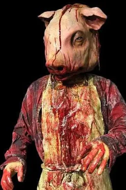 Pig Head Butcher Professional Full Body Halloween Prop