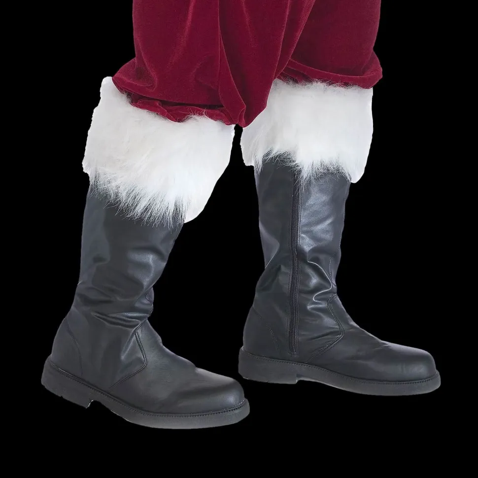 Professional Santa Claus XL Boots Christmas Costume Accesory