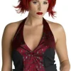 Razor Pixie - Black & Purple Halloween Wig