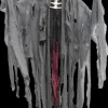 Reaper with Moving Eyes Hanging Halloween Decoration - 60 Inch