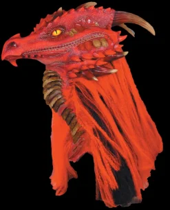 Red Brimstone Dragon Mask