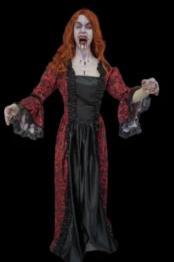 Red Vampiress Agatha Professional Full Body Halloween Prop