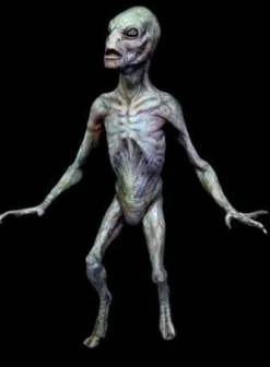 Reptilian Alien Professional Halloween Prop - 3 Foot