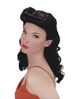 Retro-Style Pin Up Babe Halloween Wig