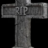 RIP Cross Tombstone