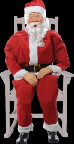 Rocking Chair Santa Electric Christmas Animatronic