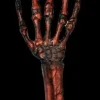 Rotted Hand - Flesh and Bone Human Body Part Halloween Prop