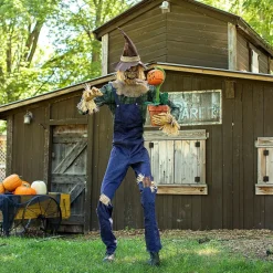 7' Rotten Harvester Halloween Animatronic Decoration