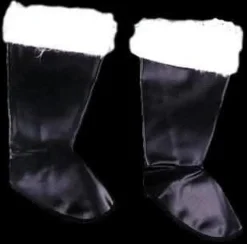 Santa Boot Covers Christmas Costume Accessory