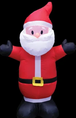 Santa Inflatable Christmas Decoration - 4 Foot Tall