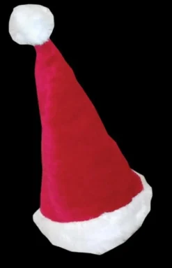 Santa Party Hat - Red/White Christmas Costume Accessory