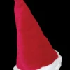 Santa Party Hat - Red/White Christmas Costume Accessory