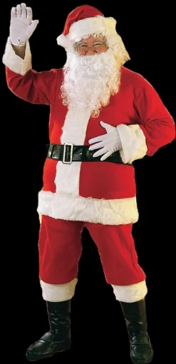 Santa Suit - Flannel - Adult Costume