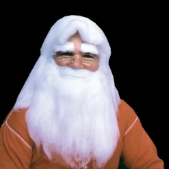 Santa Wig and Beard - Cotton Christmas Costume Accessory