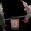 See Saw Clowns Electric Halloween Animated Prop