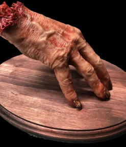Severed Evil Hand - Silicone Human Body Part Halloween Prop