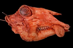 Severered Goat Head Halloween Prop
