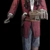 Shaking Captain Flog'em Animated Pirate Halloween Prop