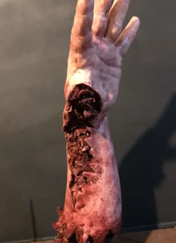 Shark Bite Silicone Arm Bloody Body Part Prop