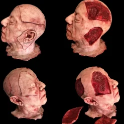 Silicone Severed Head with Magnetics Gory Halloween Prop