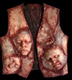 Silicone Skin Vest Human Body Part Halloween Prop