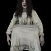 Sitting Ghost Girl Professional Full Body Halloween Prop