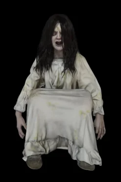 Sitting Ghost Girl Professional Full Body Halloween Prop
