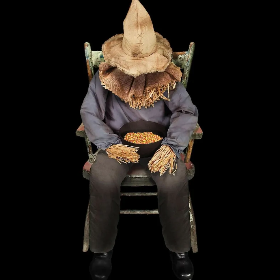 Sitting Scarecrow Prop