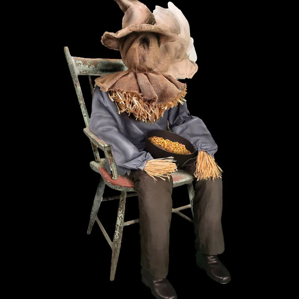Sitting Scarecrow Prop