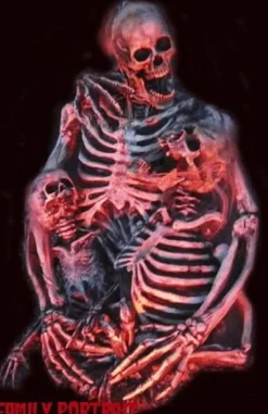 Skeleton Family Portrait Halloween Prop