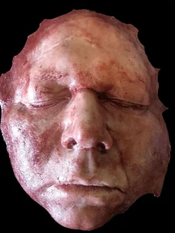 Skinned Adult Male Face - Silicone Human Body Part Halloween Prop