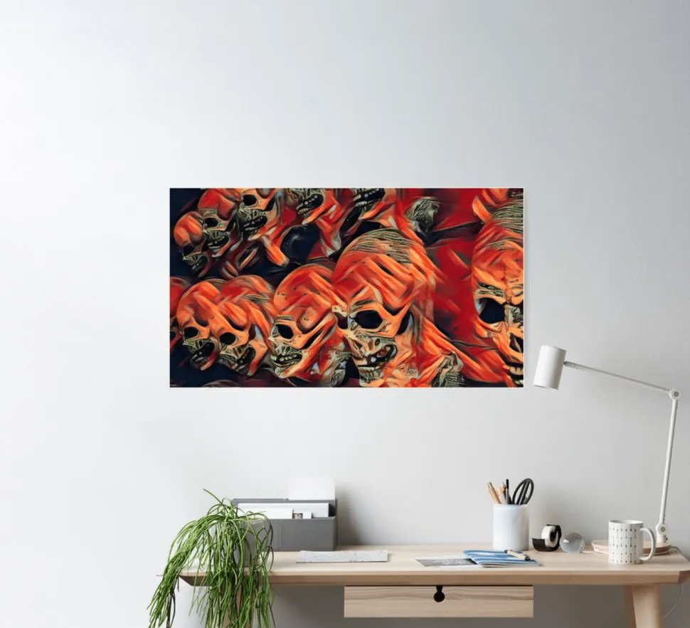 Skull Poster