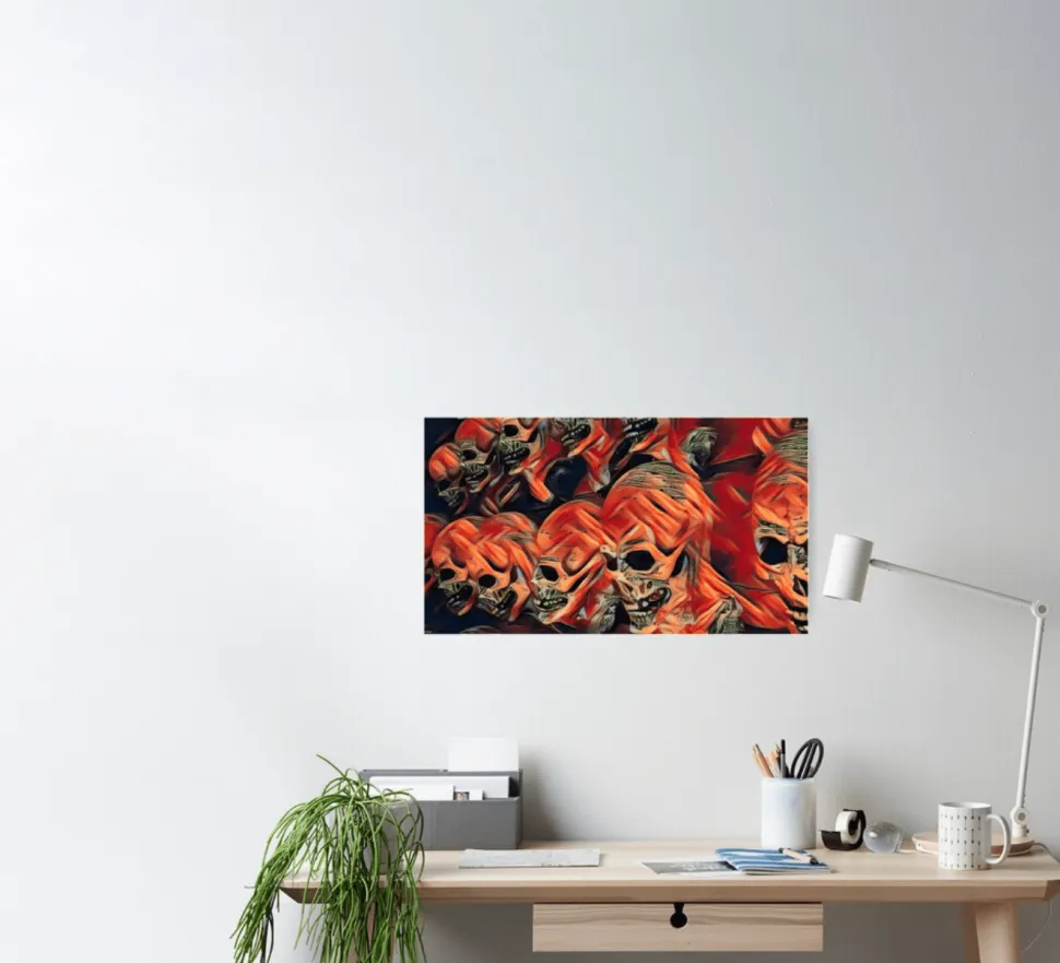 Skull Poster
