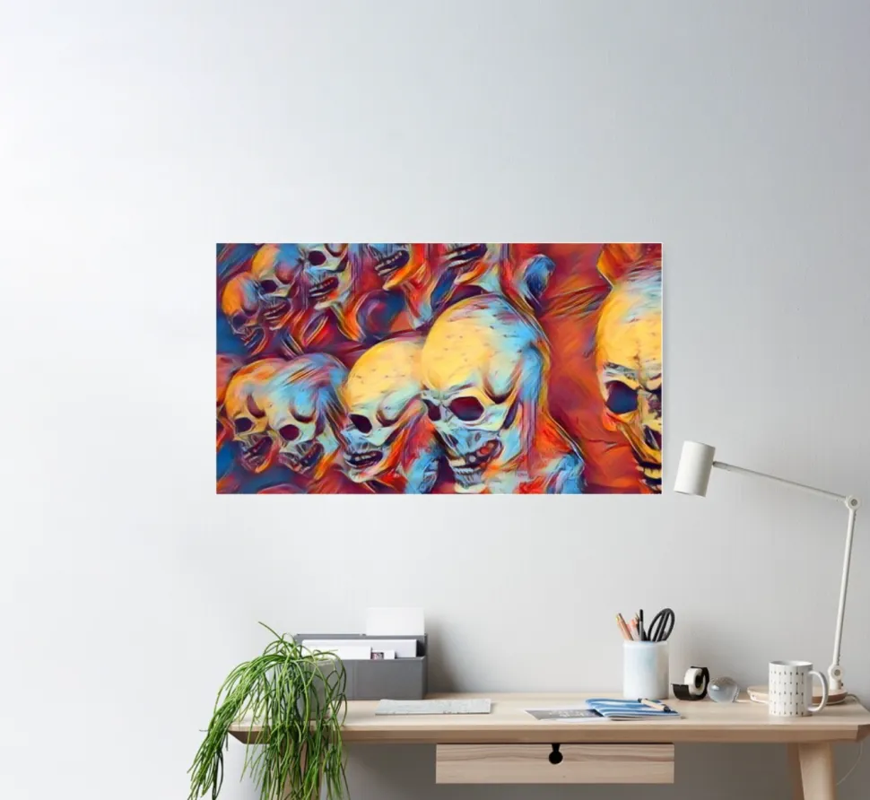 Skull Poster