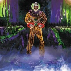 Snippers the Clown Halloween Animatronic Decoration