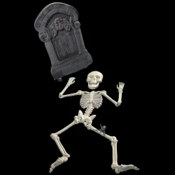 Tombstone & Skeleton Graveyard Halloween Decorations Set
