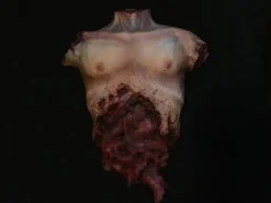 Torso Prop Flat Black Halloween Prop