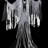 Towering Wailing Soul Halloween Animatronic Decoration - 76 Inches