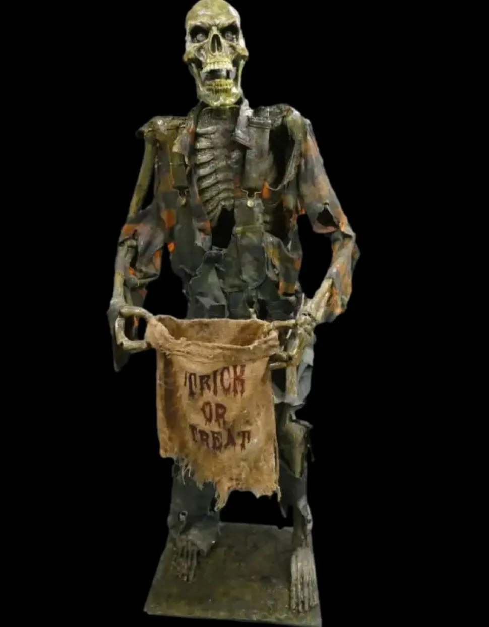 Trick or Treat Skeleton Halloween Animatronic