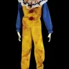 Twitching Clown Halloween Animatronic Decoration