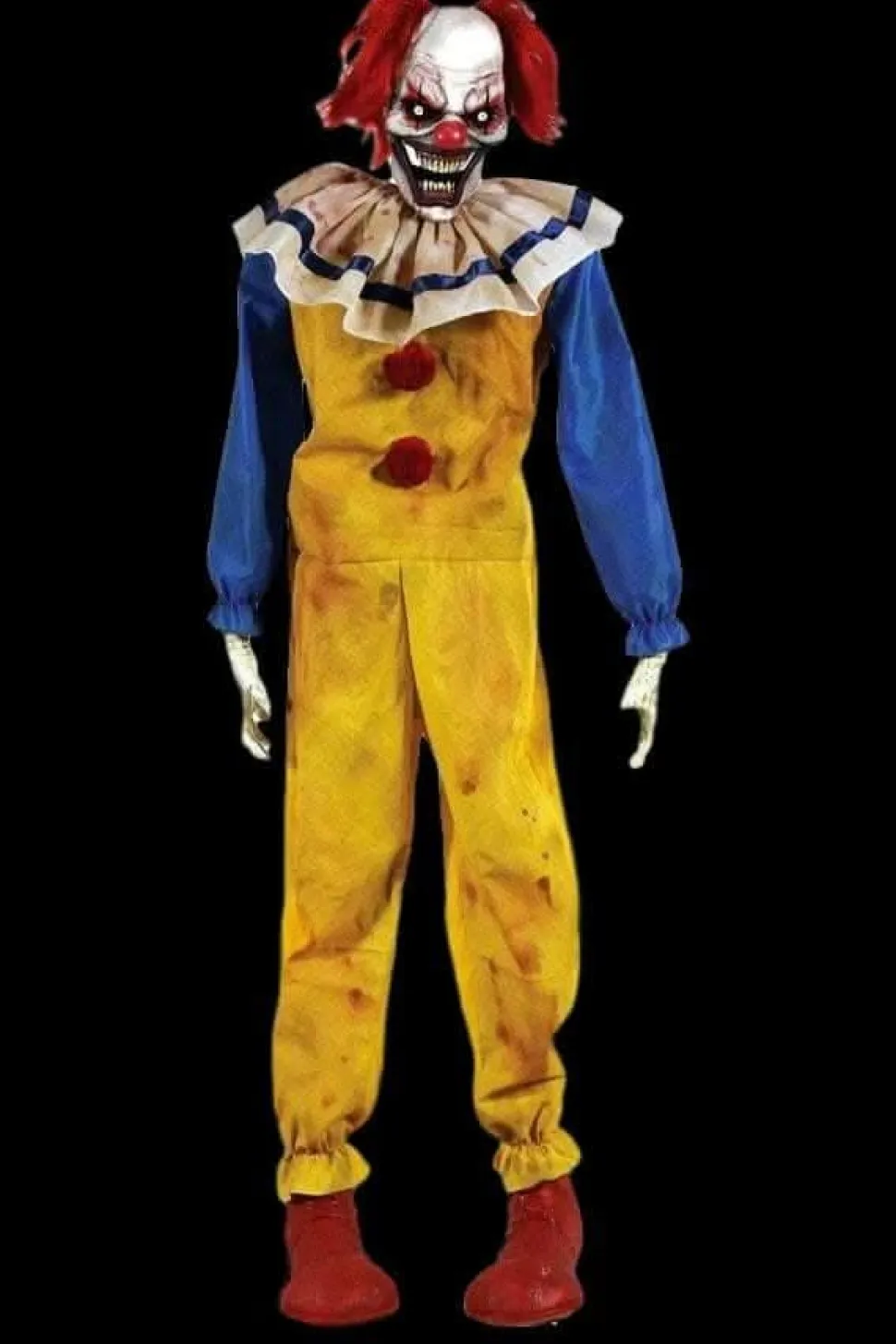 Twitching Clown Halloween Animatronic Decoration