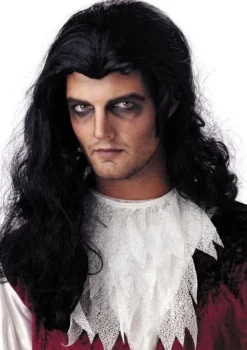 Vampire Nightlife - Black Halloween Wig