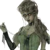Zombie Lady - Grey Halloween Wig